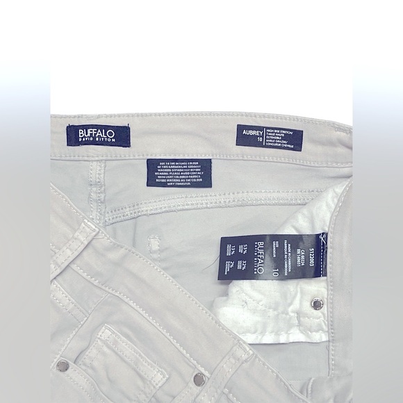 2 for $25 Buffalo David Bitton high rise stretch Aubrey jeans size 10 - Picture 2 of 3